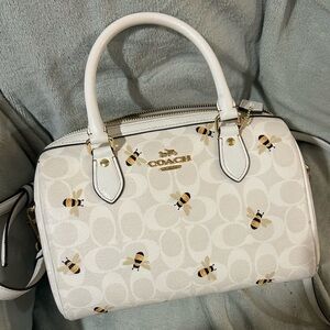 Coach Rowan Satchel Limited Edition with matching wallet/wristlet